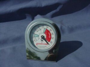 NSF COMPONENT GOOD COOK KITCHEN REFRIGERATOR/FREEZER THERMOMETER
