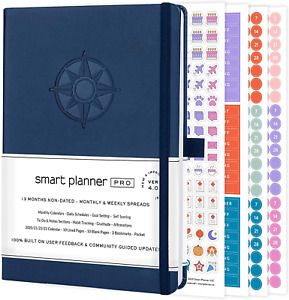 Smart Planner Pro – Daily Planner – Tested &amp; Proven to Achieve Goals &amp; Increase