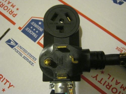 4 wire to 3 wire clothes dryer plug adaptor NEMA 14-30 to 10-30 NEW!