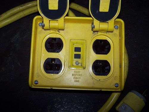 Hubbell wiring device-kellems gfp20m gfci, 20a 120v 4 outlet for sale