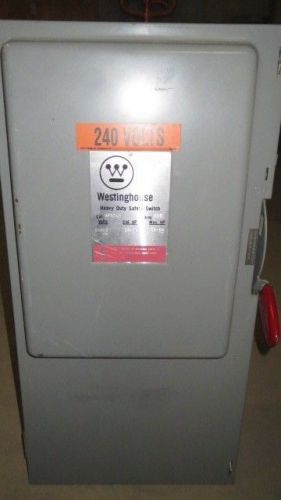 WESTINGHOUSE 200 AMP 240 VOLT FUSIBLE SAFETY SWITCH HF424N