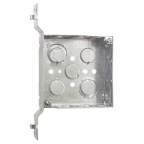 Square box 4&#034; 52151-v- 1/2 - 3/4 thomas and betts outlet boxes 785991165609 for sale