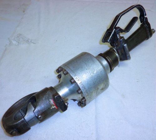 Greenlee fairmont 5 ton hydraulic crimper tool 48740  takes burndy dies parts for sale