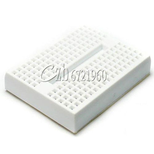 2pcs mini white solderless prototype breadboard 170 tie-points arduino shield for sale