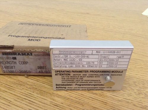 New! indramat programming module mod1/1x0028-001 for sale