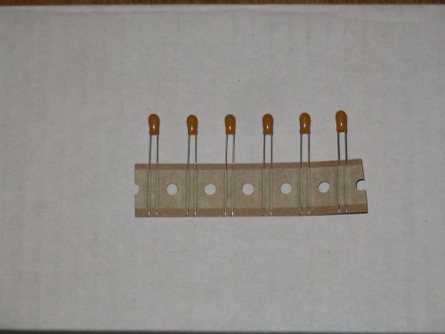 6 pcs tantalum capacitors 0.68uf 35v radial for sale
