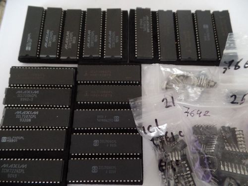 161 IC,S  ISO122P ICL7106CPL ICL7642ECPD ICL7662 ICM7555 +++ 15 DIFFERENT