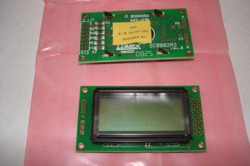 Lumex lcd module 8x2 characters reflective 5v lcm-s00802dsr new for sale
