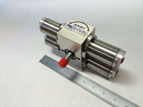 Bimba pneu-turn rotary actuator pt-196180-dr zh pt double rack *nib* for sale