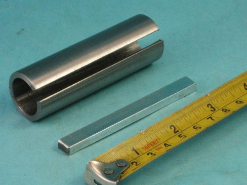 3/4&#034; x 1 x 3 shaft adapter pulley bore reducer bushing sleeve sheave crank &amp; key for sale