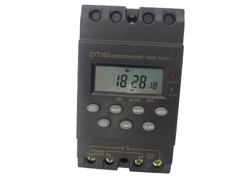 10 x 220v timer switch timer controller lcd display,programmable timer switch for sale