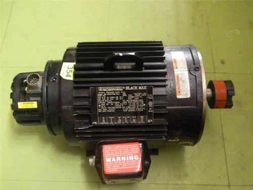 Marathon electric black max dvl 184thtl7776be 2hp motor w/ rotary encoder for sale