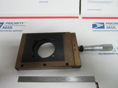 Optical positioner ardel kinamatic linear one axis ii micrometer bin#psel for sale