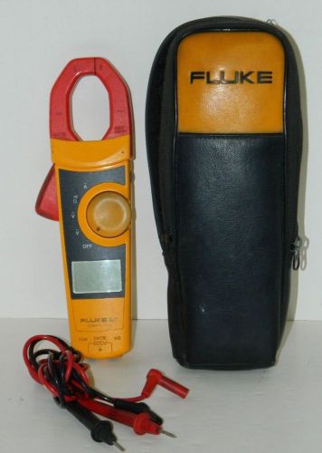 Fluke 333 Clamp Meter DMM Digital Multimeter True RMS  For Parts Not Working