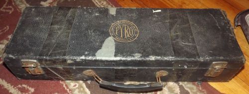The Pyrometer Instrument Co., Inc Vintage Pyro With Case For Repair / Parts