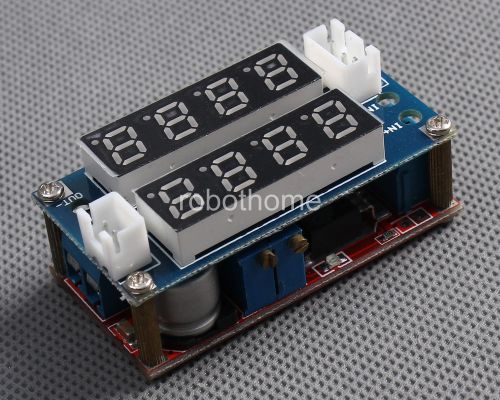 5V-30V Red Current Voltage Display 5A Step Down Module LED Panel Meter output