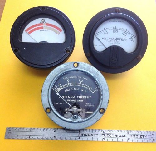 Vintage panel meters for sale