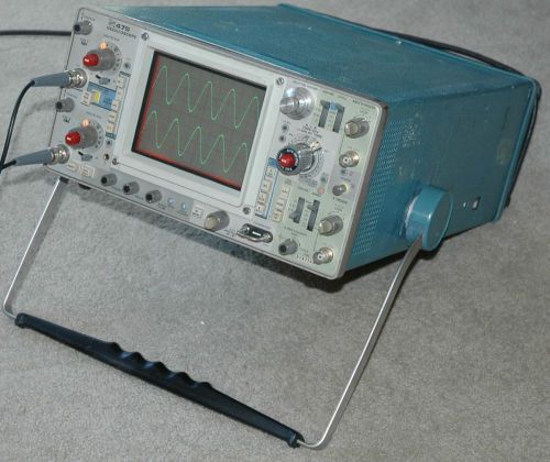 Tektronix 475 200MHz Oscilloscope W/Power Cord, Nice Condition