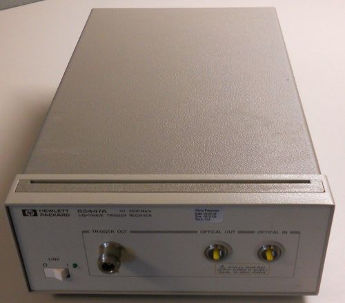 Agilent 83447a lightwave trigger for sale