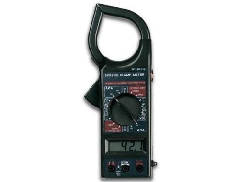 Velleman dcm266l-- digital clamp-on meter  w/ case for sale