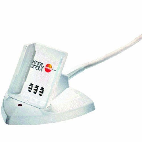 Testo 0572 0500 Desktop Cradle w/ USB Cable for 174T and 174H Mini Data Loggers