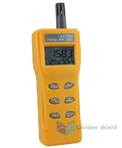 AZ-7755CO2 detector humidity dew point temperature detection RH Temp CO2 tester