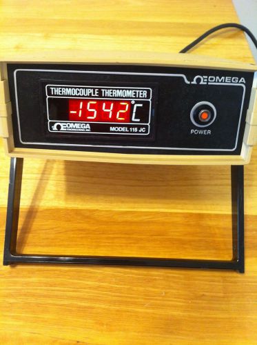 OMEGA THERMOPCOUPLE THERMOMETER,MODEL: 115 JC