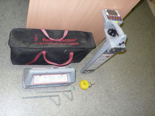 RADIODETECTION RD400PXL precision buried pipe/cable locator w.RD400SDTx genny