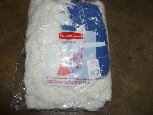 Rubbermaid k15703 kutaway cotton mop 5&#034; x 48&#034; ~ new in package for sale