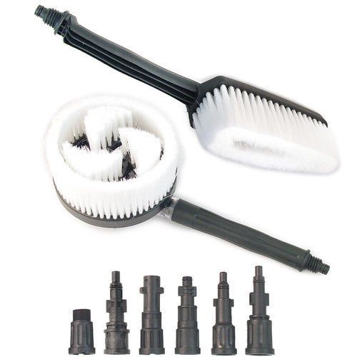 Powerwasher Rotary and Fixed-Hand Dual Brush Kit 80008 NEW