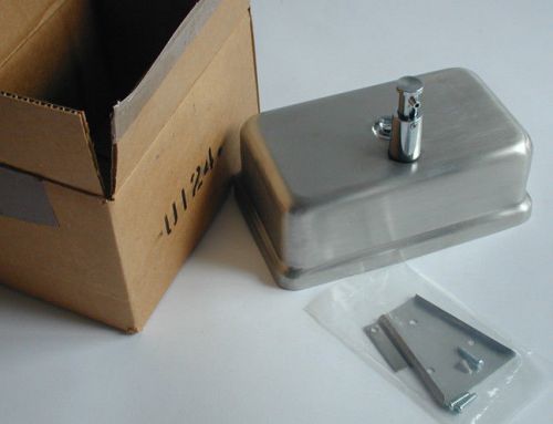 Wall Mount Liquid Soap Sanitizer Dispenser 40oz A&amp;J Washroom Accessories U124