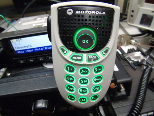 Motorola mototrbo apx6500 apx7500 xtl5000 xtl2500 dtmf enhanced mic.rmn5065a for sale