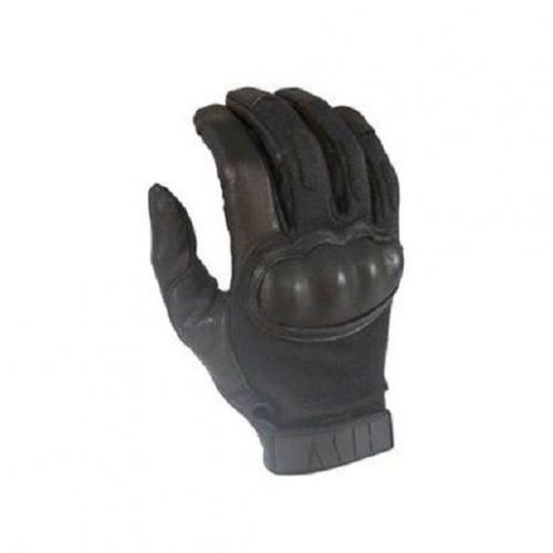Hwi kts100 hard knuckle touchscreen capacitive men&#039;s gloves black medium for sale