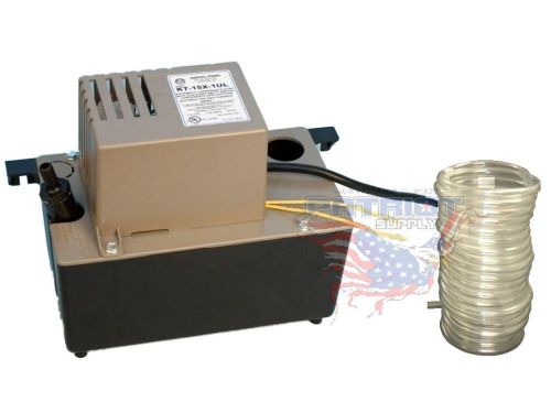 Hartell 801038 kt-15x-1ult condensate pump 15&#039; lift 115v includes 20&#039; of tubing for sale