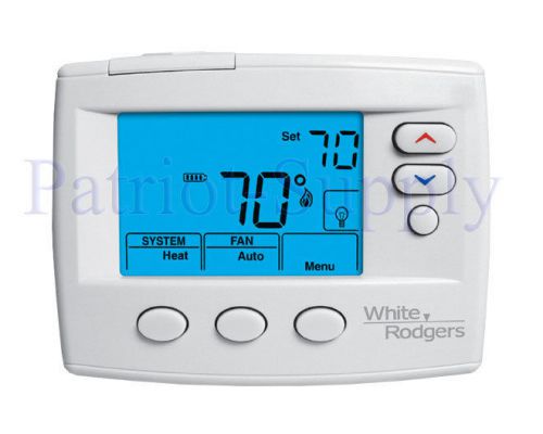 White rodgers 1f80-0471 blue series digital thermostat for sale