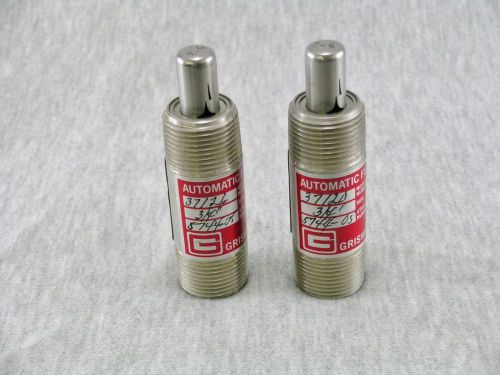 LOT OF 2 NEW GRISWOLD CONTROLS AUTOMATIC FLOW CONTROL VALVE 3712D NEW 5744-05