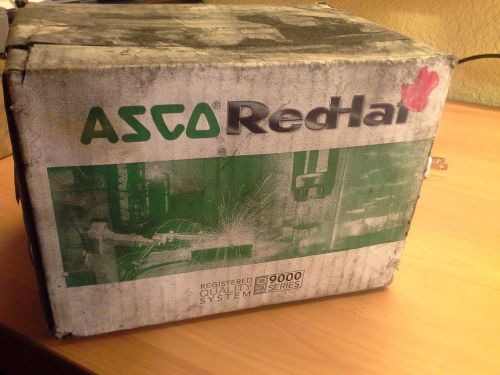 Asco red hat ii solenoid valve ef8344g070 1/4&#034; new in box 120v 4 way free ship for sale