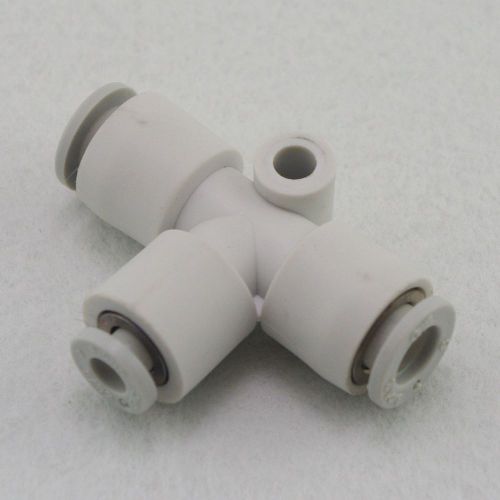 (5) tube fittings push in reducer connector union tee replace smc kq2t10-08 for sale