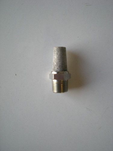 New sintered stainless steel cone muffler pneumatic 3/8&#034; npt exhaust mettle air for sale