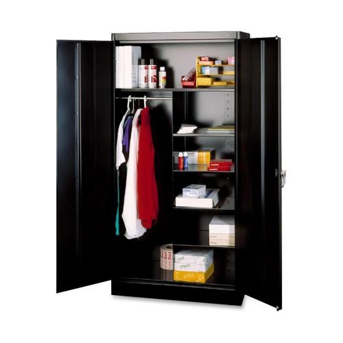 Tennsco corp tnn7214bk combination wardrobe/storage cabinets for sale