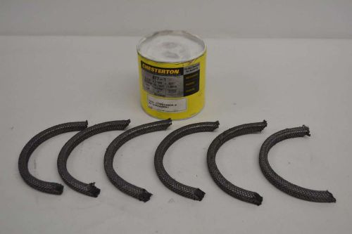 NEW CHESTERTON 477-1 CR 2-1/8X2.999X0.437IN CARBON CUT PACKING RING SET D366351