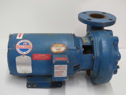 Goulds 3656 3x4-7 in 208-460v-ac 7-1/2hp steel centrifugal pump b431599 for sale