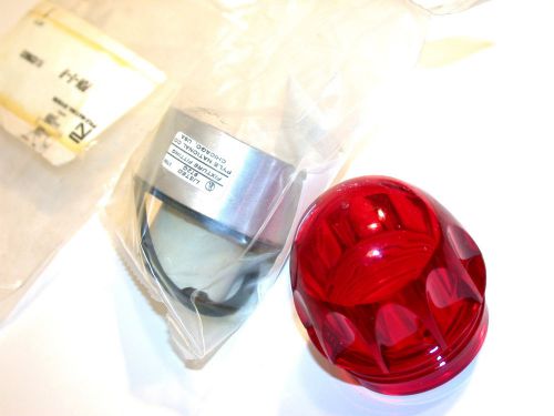 NEW PYLE-NATIONAL 120VAC SIGNALING BEACON WITH RED GLOBE PON-5R