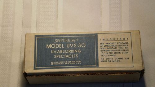 Spectroline UVS-30 UV absorbing spectacles