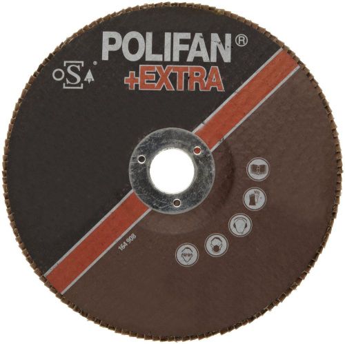 ~Lot 6 ~  PFERD Polifan SGP Abrasive Flap Disc Type 27 Aluminum Oxide 7&#034; 60 Grit