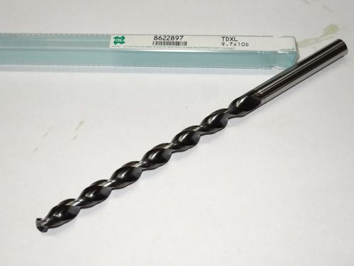 Osg 9.7mm 0.3819&#034; wxl fast spiral taper long length twist drill cobalt 8622897 for sale