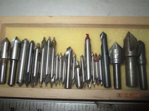 MACHINIST LATHE MILL Lot Micro &amp; Small Center Drills Counter Sinks for Sherline