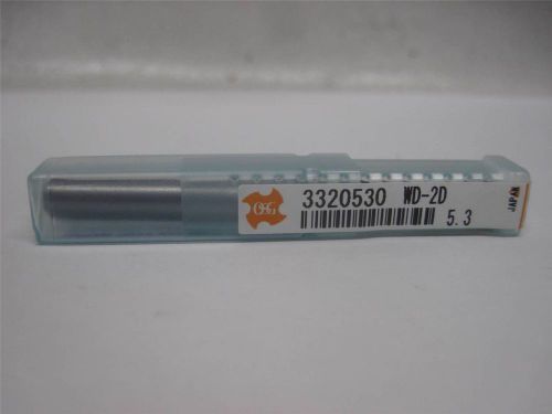 OSG 3320530 WD-2D 5.3mm Carbide Drill Bit *NEW*