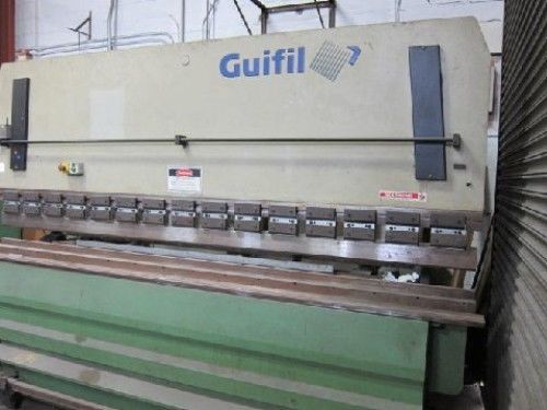 110 ton 120&#034; bed guifil pe30-100 press brake, upacting brake with dies for sale