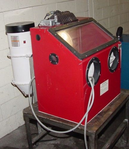 Central Pneumatic 42202 BLAST CLEANER, w/ dust collector - BENCH BLAST CABINET